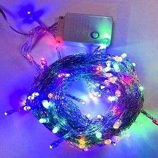 Светодиодная гирлянда 100 LED, синий (PVCIP22-10M-100PC-6W-B)