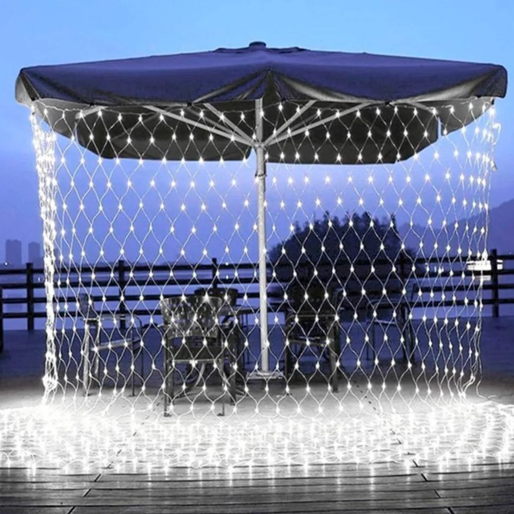 Светодиодная сетка постоянного свечения 720LED 2*3м IP54, белый