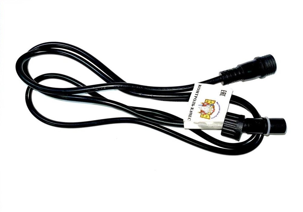 Удлинитель 5м 2PIN, черный