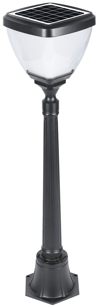 Садово-парковый солнечный светильник «Двойной PC» 160 см